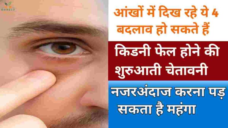 आंखों में दिख रहे ये 4 बदलाव हो सकते हैं किडनी फेल होने की शुरुआती चेतावनी, नजरअंदाज करना पड़ सकता है महंगा