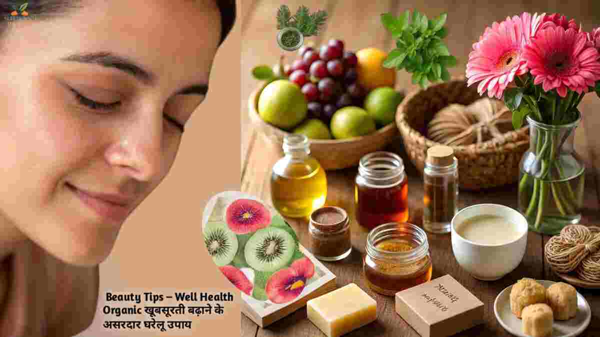 Beauty Tips - Well Health Organic.com प्राकृतिक रूप से त्वचा की खूबसूरती बढ़ाने के 10+ असरदार घरेलू उपाय